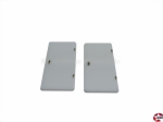 Tür aus PVC rechts weiss 36x17mm Aeronaut 576704