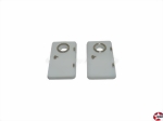 Tür aus PVC rechts weiss 19x10mm mit Bullauge Aeronaut 576802