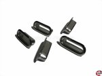Ausguss mit vernickeltem Durchzug 24x10x6mm Aeronaut 579224