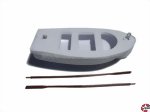 Kutter aus PVC 87mm mit 2 Riemen Aeronaut 602021