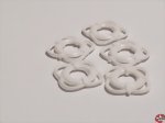 Rettungsring aus PVC einfarbig weiss 10mm Aeronaut 606510