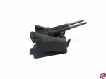 Flak 10,5cm in Doppellafette 35mm beweglich PVC grau 1:200 Aeronaut 622100