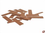 Kupferbeschlagbleche 1:50 mit Nieten Aeronaut 648304