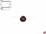 Bronze-Sinterlager 3mm mit Bund Aeronaut 782403