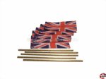 Flagge England aus Seide 20x30mm Aeronaut 798503