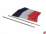 Flagge Frankreich aus Seide 40x60mm Aeronaut 798552