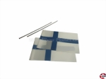 Flagge Finnland aus Seide 40x60mm Aeronaut 798562