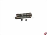Federkupplung 34mm WellenØ 5/5mm mit Feststellschraube Aeronaut 703427