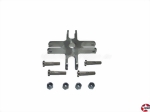 4-Blatt Alu-Mittelstück 47mm 0° für 8mm Blattaufnahme Aeronaut 724253