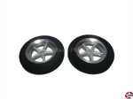 Rad für Ultraleicht-Modelle chrome Rad-Ø 45mm, Achsen-Ø 2,1mm 2,5g Aeronaut 735361