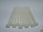 Zylinderkopf-Gewindeschrauben Schlitz M6x75mm Nylon R.E.M. 010679