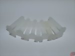 Senkkopf-Gewindeschrauben Schlitz M5x25mm Nylon R.E.M. 010754