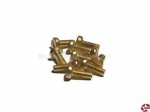 Zylinderkopf-Gewindeschrauben Schlitz M3x8mm Messing DIN 84 R.E.M. 010971