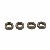 Miniatur-Kugellager 2 RS 6x10x3mm (dxDxB)