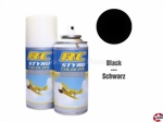 Styropor Farbspray 610 Schwarz 150ml Robitronic RCC15610