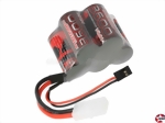 Empfänger- Akku NiMH Sub-C 3+2 1:5 6V 3600 mAh 67x45x42mm Robitronic RX360