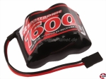 Empfänger- Akku NiMH 2/3A 3+2 Zellen 6V 1600 mAh 53x32x32mm Robitronic RX161