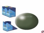 Aquacolor Farbe Nr. 361 olivgrün seidenmatt 18 ml Revell 36361