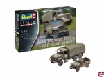 M34 Tactical Truck & Off-Road Vehicle L=195mm 1:35 Level 4, 98 Teile Revell 03260