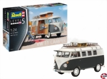 VW T1 Camper L=180mm 1:24 Level 5, 189 Teile Revell 07674