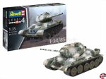 Panzerkampfwagen T-34/85 L=229mm 1:35 Level 4, 229 Teile Revell 03319