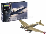 Bomber Heinkel He111 H-6 L=344mm 1:48 Level 5, 325 Teile Revell 03863