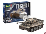 Tiger I Ausf.E 75ter Jahrestag L=241mm 1:35 Level 5, 335 Teile Revell 05790