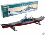 Battleship U.S.S. Missouri L=502mm 1:535 Level 3, 75 Teile Revell 05092