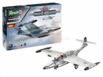 Geschenkset 75th Anniv. "Northrop F-89 Scorpion" L=339mm 1:48 Level 4, 75 Teile Revell 05650