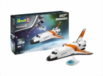 Geschenkset James Bond "Moonraker" L=243mm 1:144 Level 4, 66 Teile Revell 05665