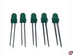 Leuchtdiode LED Standard 5mm 60° grün Reichelt LED 5MM ST GN