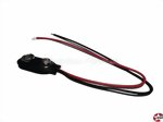 Batterieclip für 9-Volt-Block und Batteriehalter I-Form Reichelt CLIP 9V