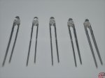 Leuchtdiode LED hell 3mm klar rot Reichelt SLK 3MM RT