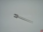 Leuchtdiode LED hell 5mm klar blau Reichelt SLK 5MM BL