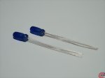 Micro-Lämpchen 7x3,1mm 6-12V 20-40mA blau Reichelt L3234