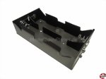 Batteriehalter 4xMono 133,5x74x32mm UM-1 D Reichelt HALTER 4XUM1-2DK