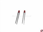 Leuchtdiode LED superhell 3mm rot Reichelt SLH 36 RT