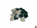 Kabelsockel Nylon 20x20mm für Binder 3,6mm natur Reichelt KAB-SOCKEL 3,6H
