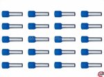 Aderendhülsen mit Kragen 2,5mm² blau Reichelt AEHI 2,5-100