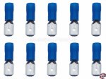 Flachstecker Isoliert 0,8x4,8mm blau 1,5-2,5mm² Reichelt FS-B-4,75