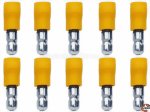 Rundstecker Isoliert 5mm gelb 4-6mm² Reichelt RS-G