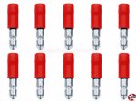 Rundstecker Isoliert 4mm rot 0,5-1mm² Reichelt RS-R