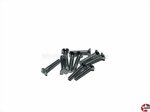 Senkkopf-Gewindeschrauben Schlitz M2x10mm Stahl verzinkt DIN 963 Reichelt SSK M2X10-200