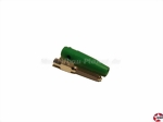 Bananenstecker 4mm mit Schraubanschluss grün Reichelt BS 40SA GN