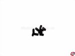 Inbus-Gewindestift-Schrauben M2x4mm Stahl schwarz DIN 916 Der Fuchs 20441 020 040