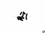 Inbus-Gewindestift-Schrauben M2x6mm Stahl schwarz DIN 916 Der Fuchs 20441 020 060