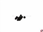 Inbus-Gewindestift-Schrauben M3x3mm Stahl schwarz DIN 916 Der Fuchs 20441 030 030