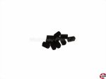 Inbus-Gewindestift-Schrauben M5x5mm Stahl schwarz DIN 916 Der Fuchs 20441 050 050
