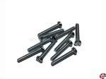 Zylinderkopf-Gewindeschrauben Schlitz M2,5x16mm Stahl verzinkt DIN 84 Der Fuchs 2040 2.5 16T200