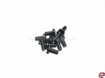 Zylinderkopf-Gewindeschrauben Schlitz M2,5x6mm Stahl verzinkt DIN 84 Der Fuchs 2040 2.5 6T200